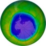 Antarctic Ozone 2011-10-27